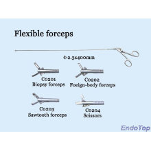 Forceps flexible pour la cystoscopie